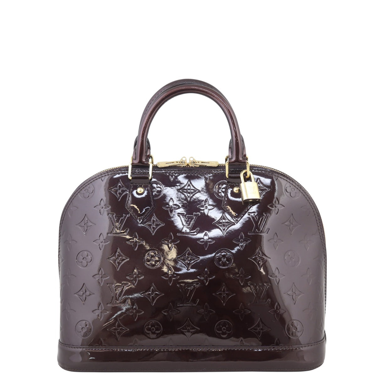 Louis Vuitton Alma PM Monogram Vernis Front
