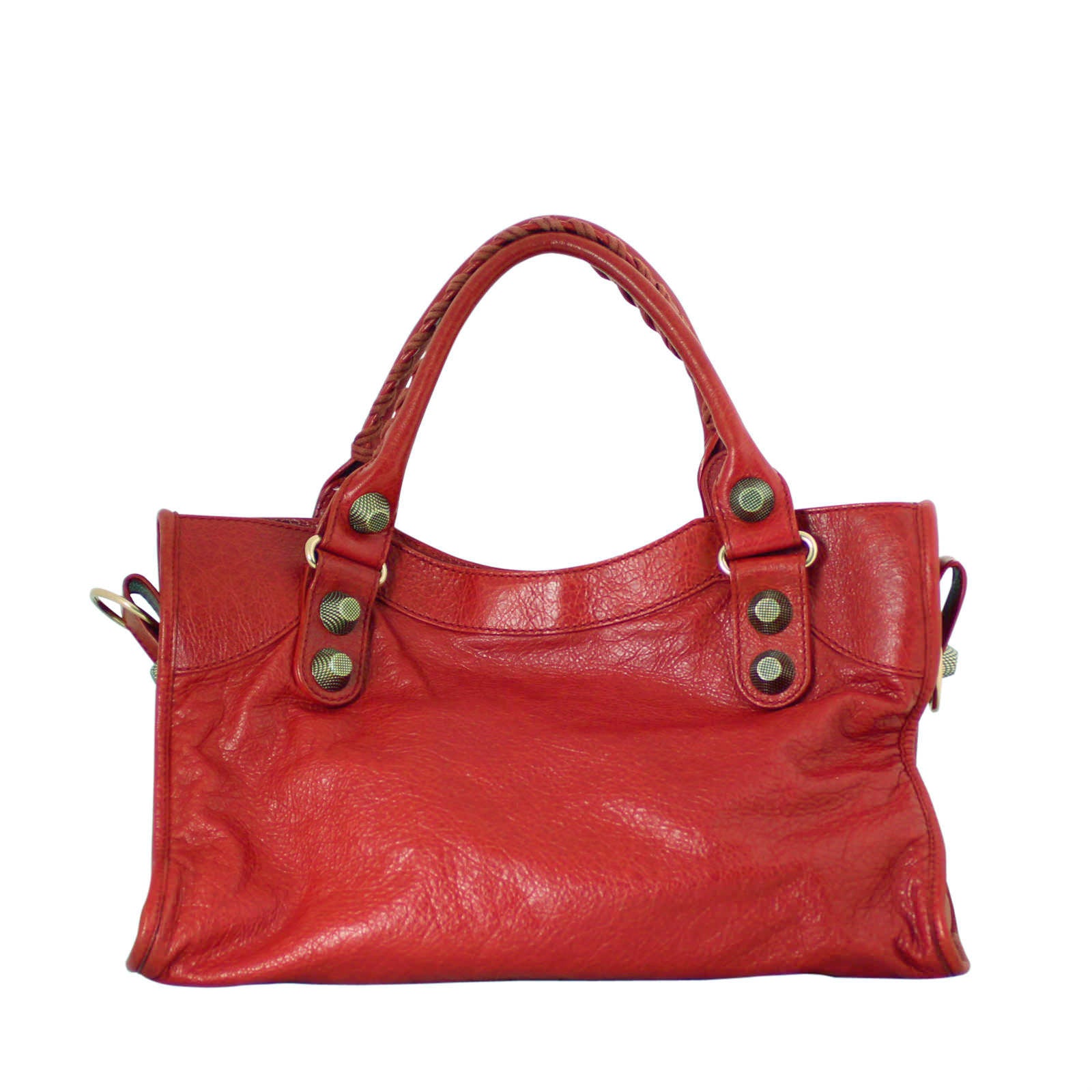 Balenciaga Giant City Red Back