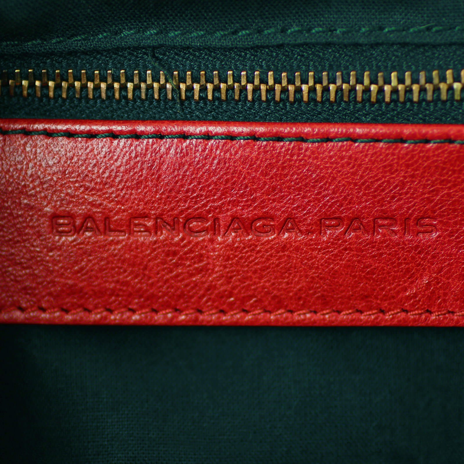 Balenciaga Giant City Red Stamp