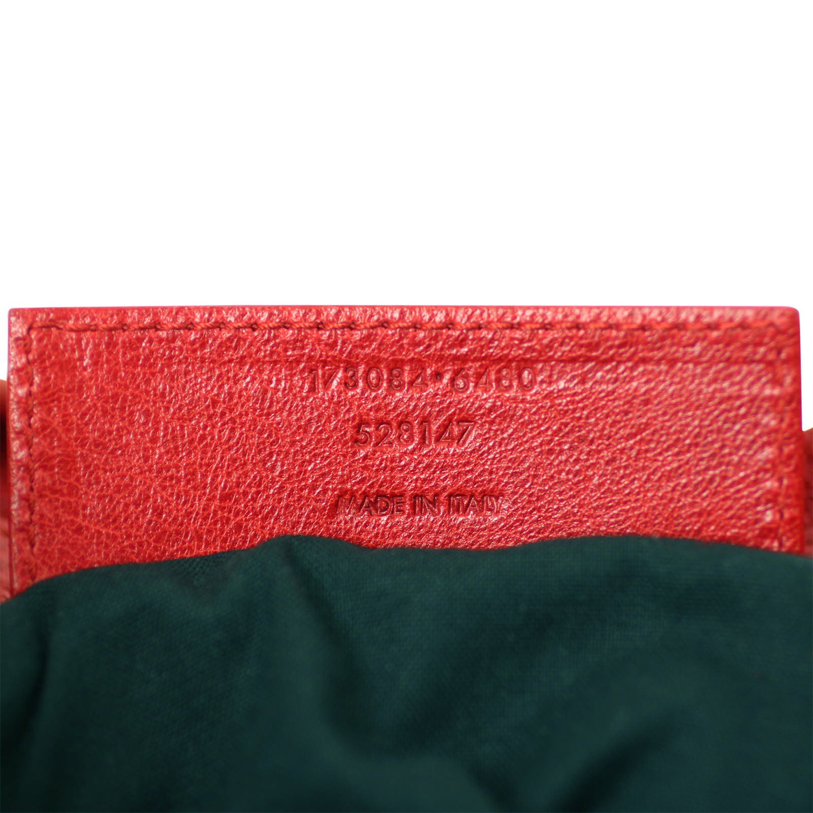 Balenciaga Giant City Red Serial Tag
