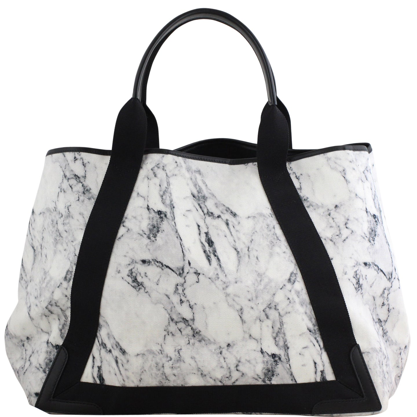 Balenciaga Marble Print Tote Back