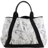 Balenciaga Marble Print Tote Back