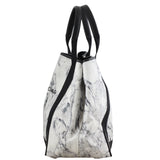 Balenciaga Marble Print Tote Left