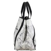 Balenciaga Marble Print Tote Left