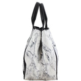 Balenciaga Marble Print Tote Right