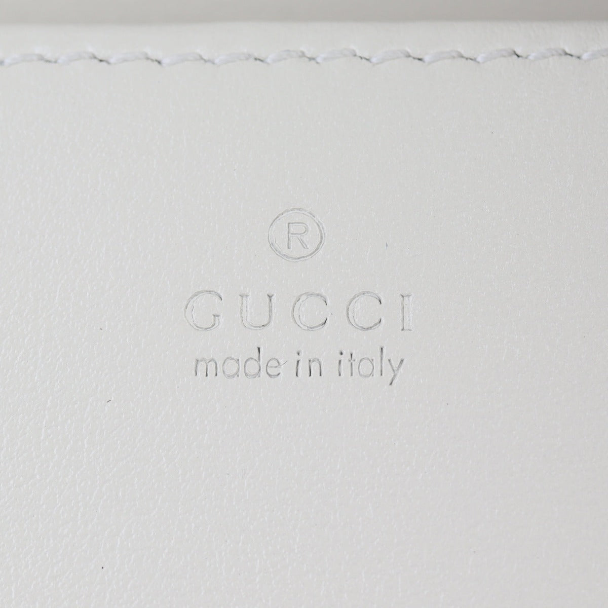 Gucci Horsebit 1955 Chain Wallet Interior Stamp