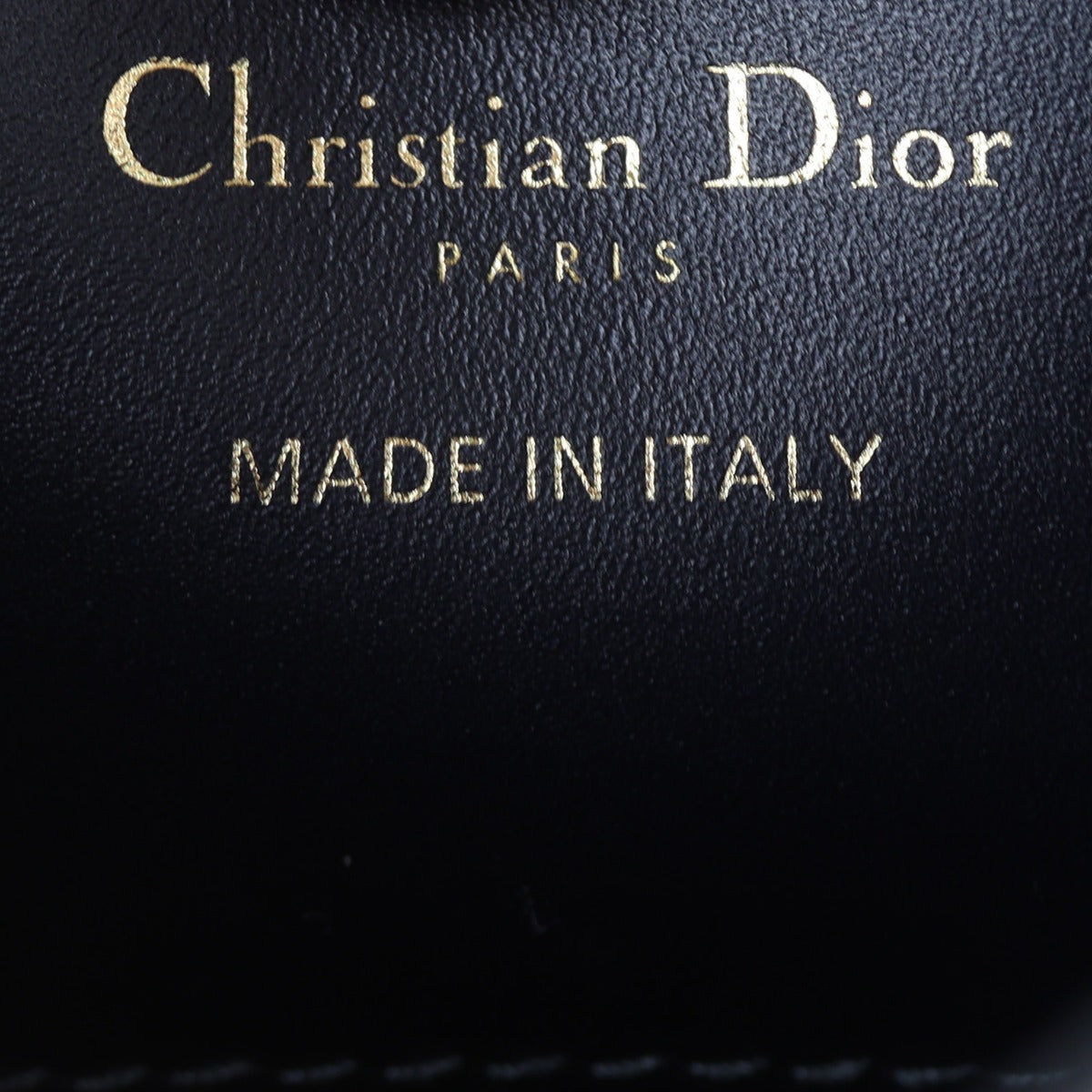 Dior Bobby Bag Medium Oblique Interior Stamp