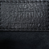 Valentino Rockstud Wristlet Flap Clutch Interior Stamp