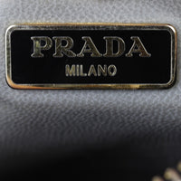 Prada Saffiano Zip Crossbody Bag Interior Stamp