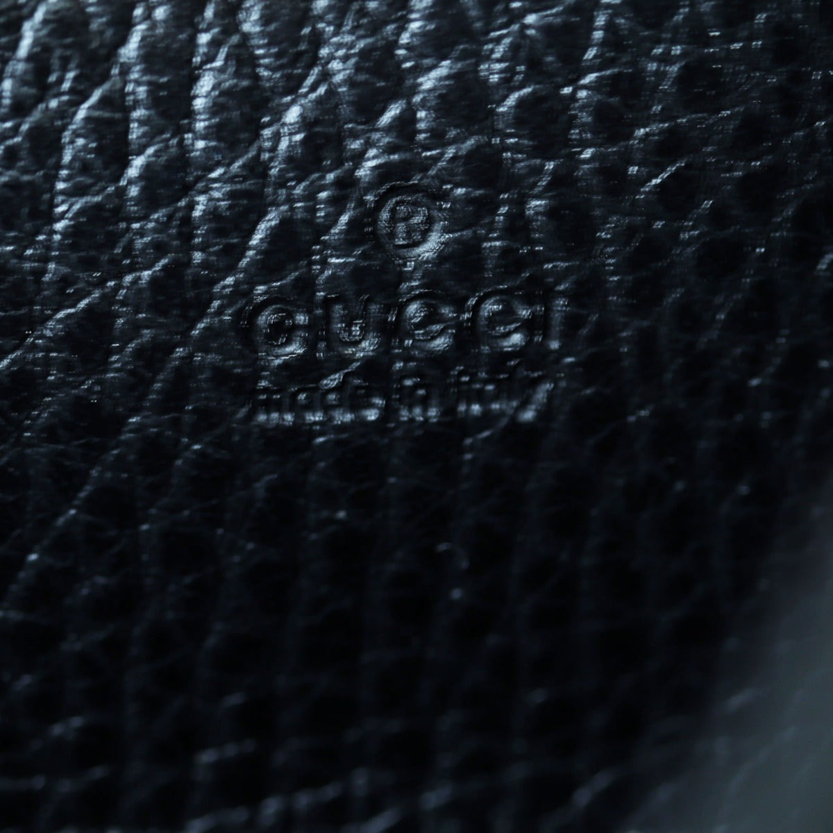 Gucci Dionysus Mini Leather Chain Wallet Interior Stamp