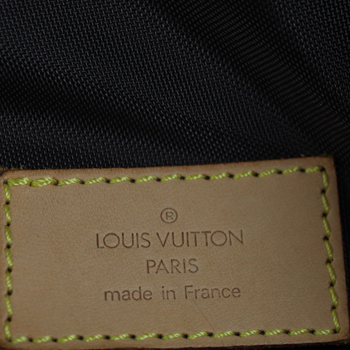 Louis Vuitton Garment Cover Monogram Interior Stamp