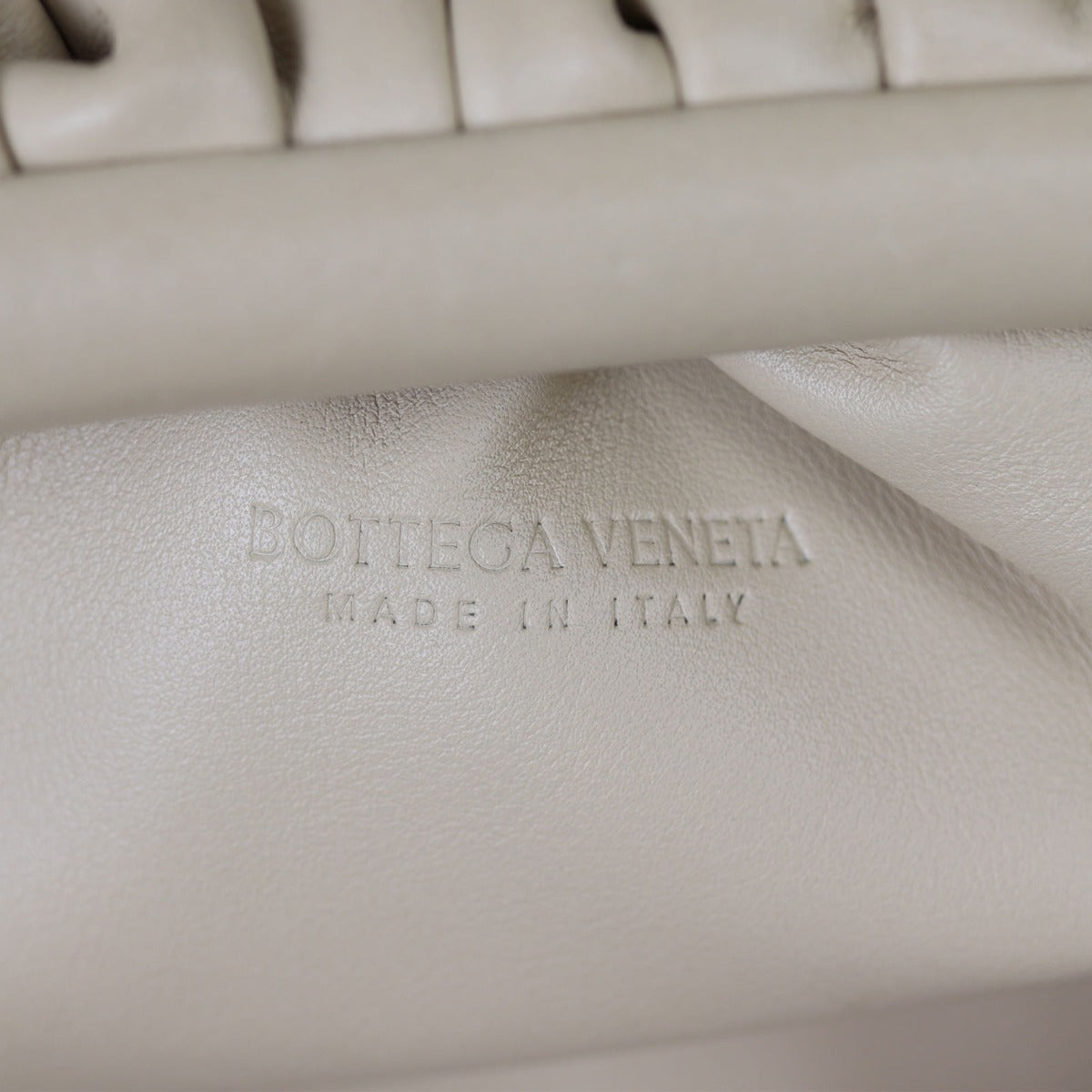 Bottega Veneta The Mini Pouch Interior Stamp