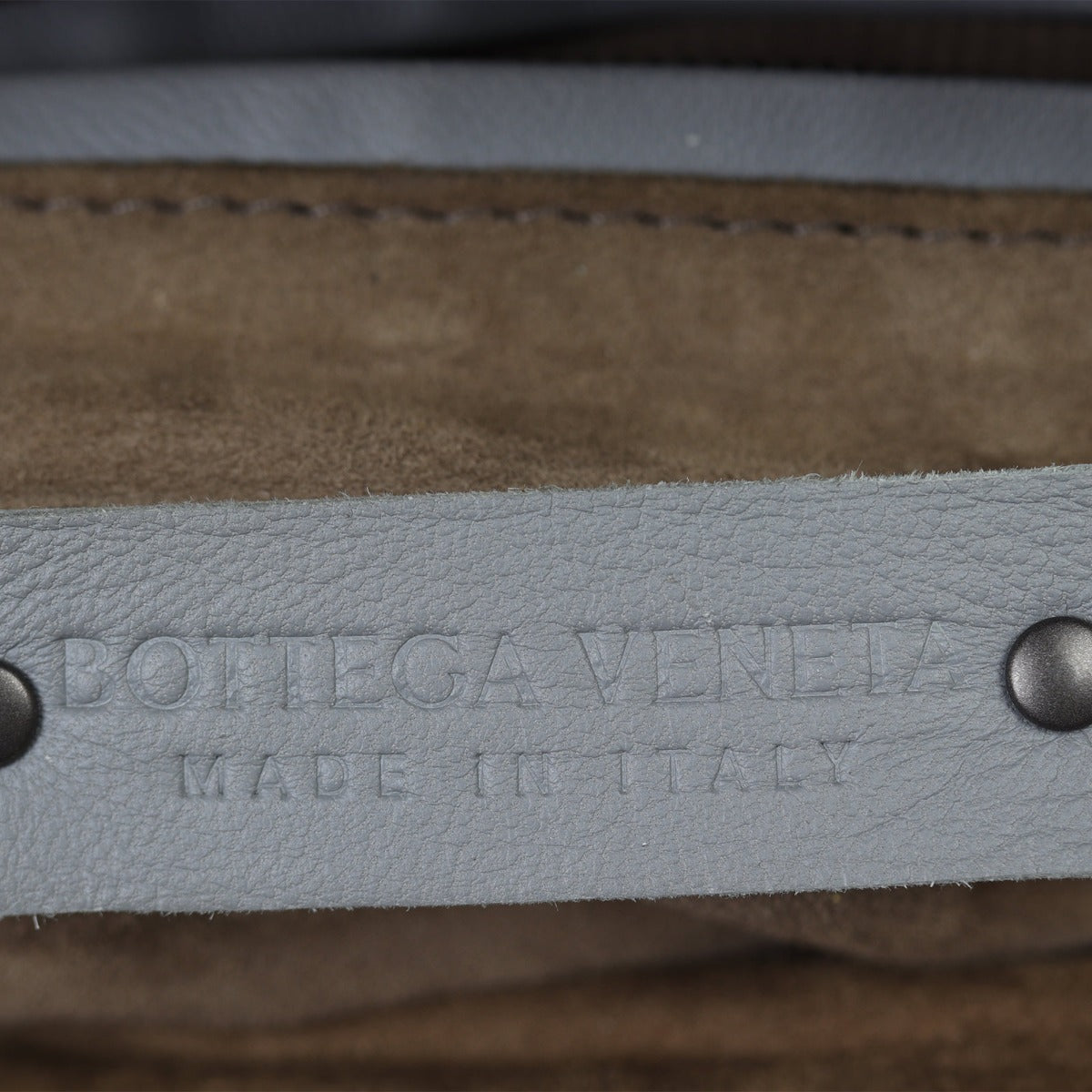 Bottega Veneta Intrecciato Nodini Crossbody Interior Stamp