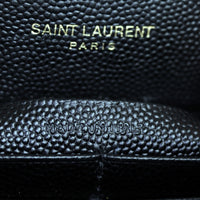 Saint Laurent Cassandre Envelope Chain Wallet  Interior Stamp