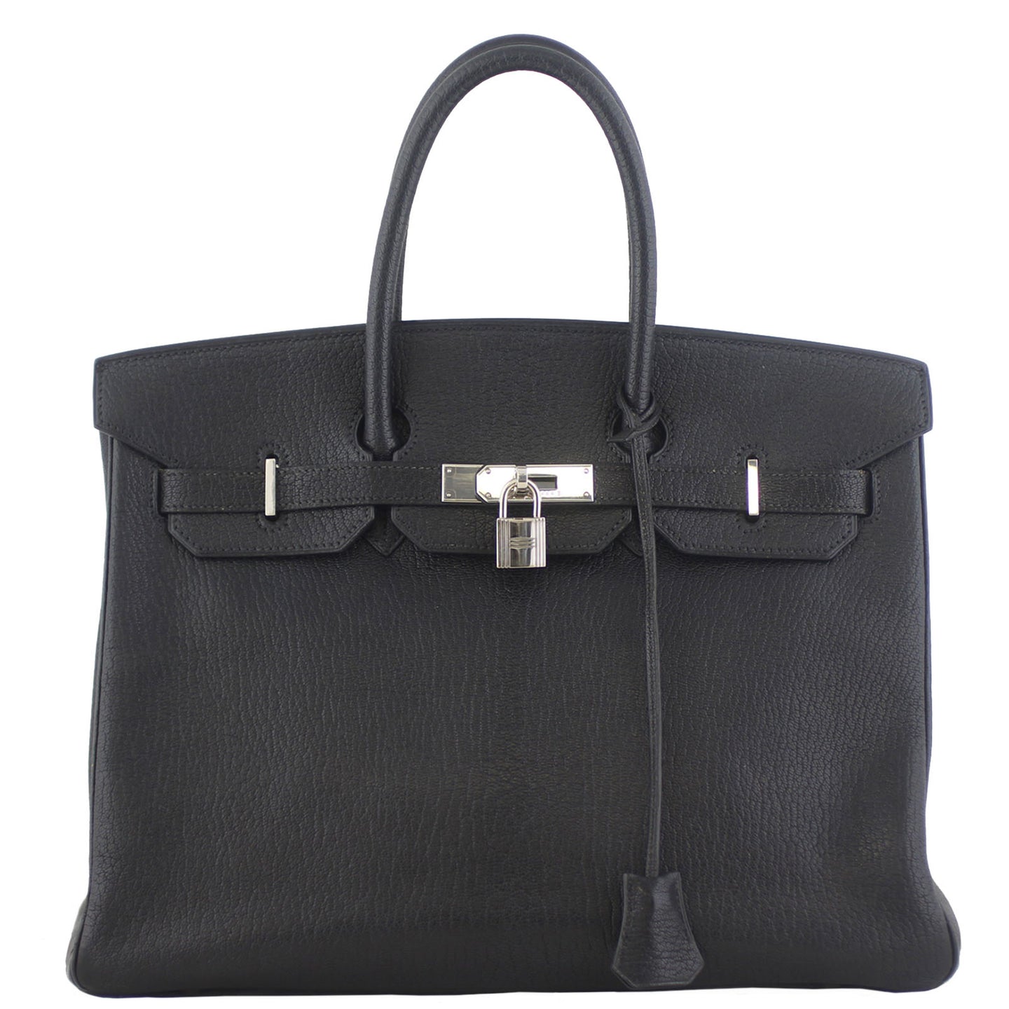 Hermes Birkin 35 Bag black front