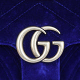 Gucci GG Marmont Velvet Mini Shoulder Bag Hardware
