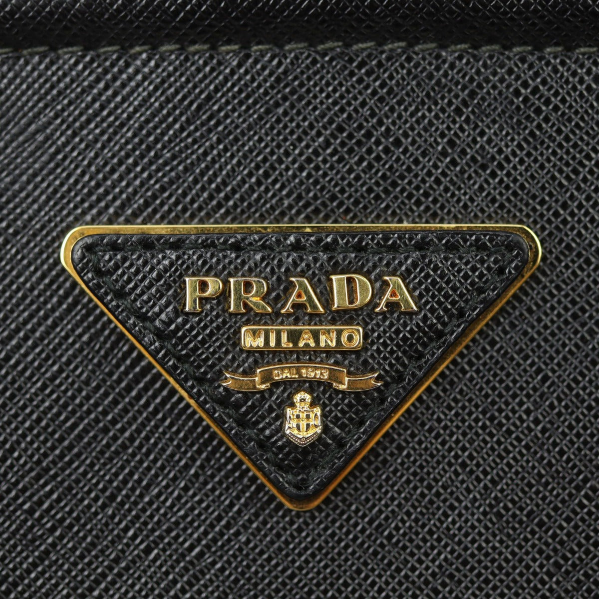 Prada Saffiano Lux Tall Tote Hardware
