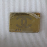 Chanel Boy Old Medium | White Caviar