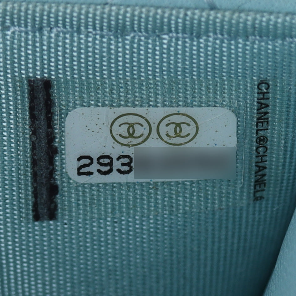 Chanel CC Trendy Wallet on Chain | Baby Blue