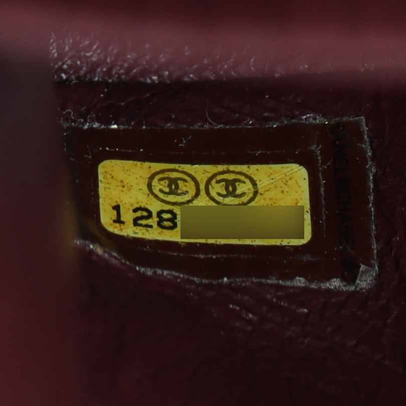 Chanel Classic Double Flap Medium | Black Lambskin 12 Series