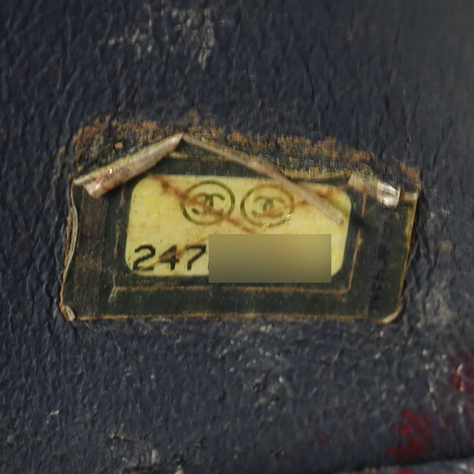 Chanel Classic Flap Mini Rectangular Bag Caviar | Navy Blue