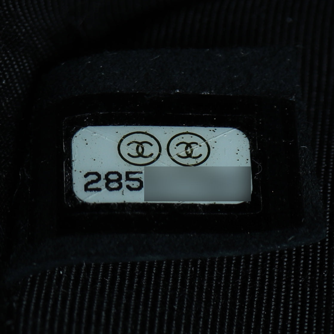 Chanel Boy Old Medium Embroidered Date Code