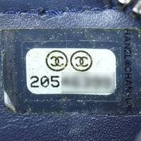 Chanel CC Double Zip Compact Wallet Patent