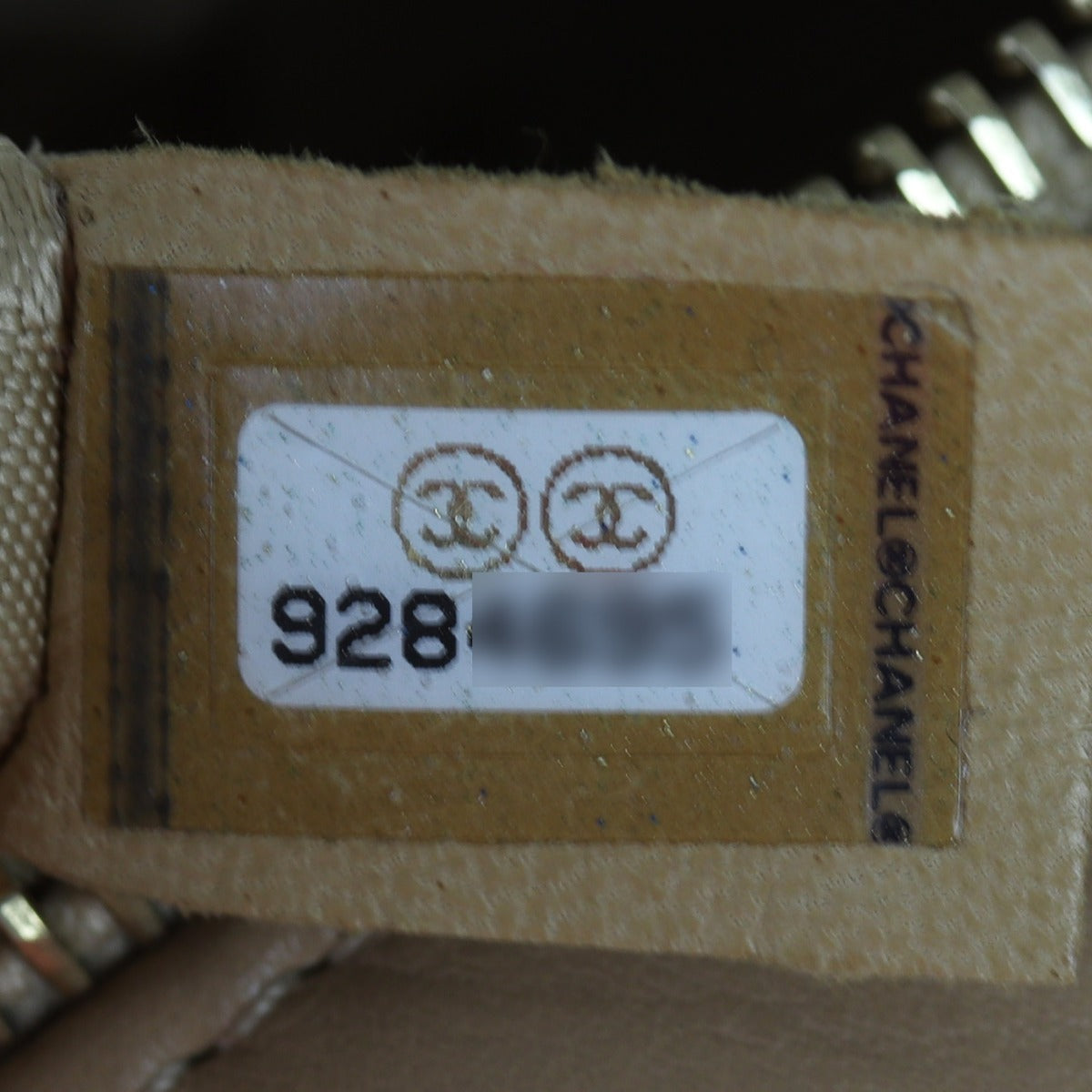 Chanel Vintage CC Surpique Shoulder Bag Date Code