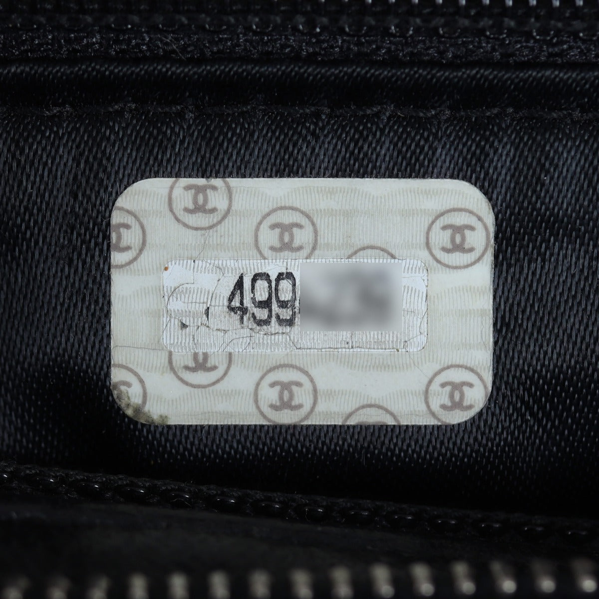 Chanel Vintage CC Quilted Patent Mini Tote Date Code