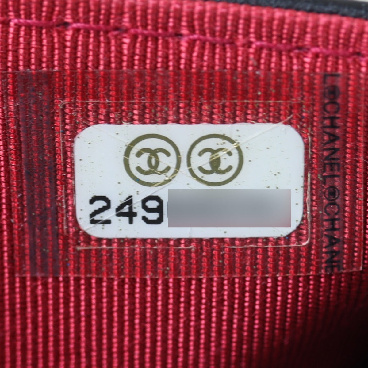 Chanel Gabrielle Wallet on Chain Date Code