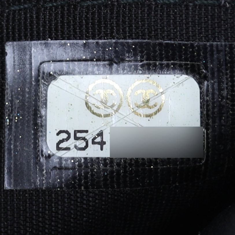 Chanel CC Filigree Wallet on Chain Date Code