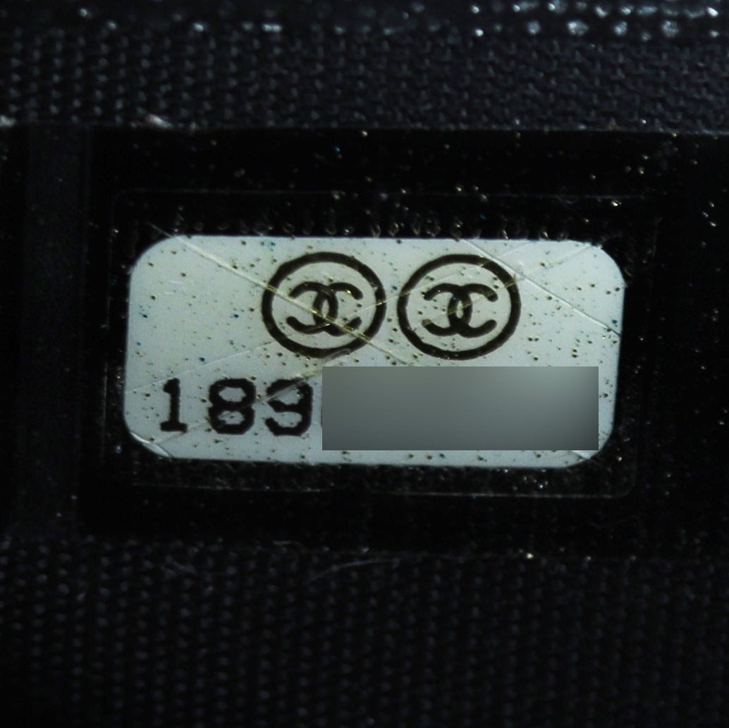 Chanel Iridescent Zip Around Wallet Date Code