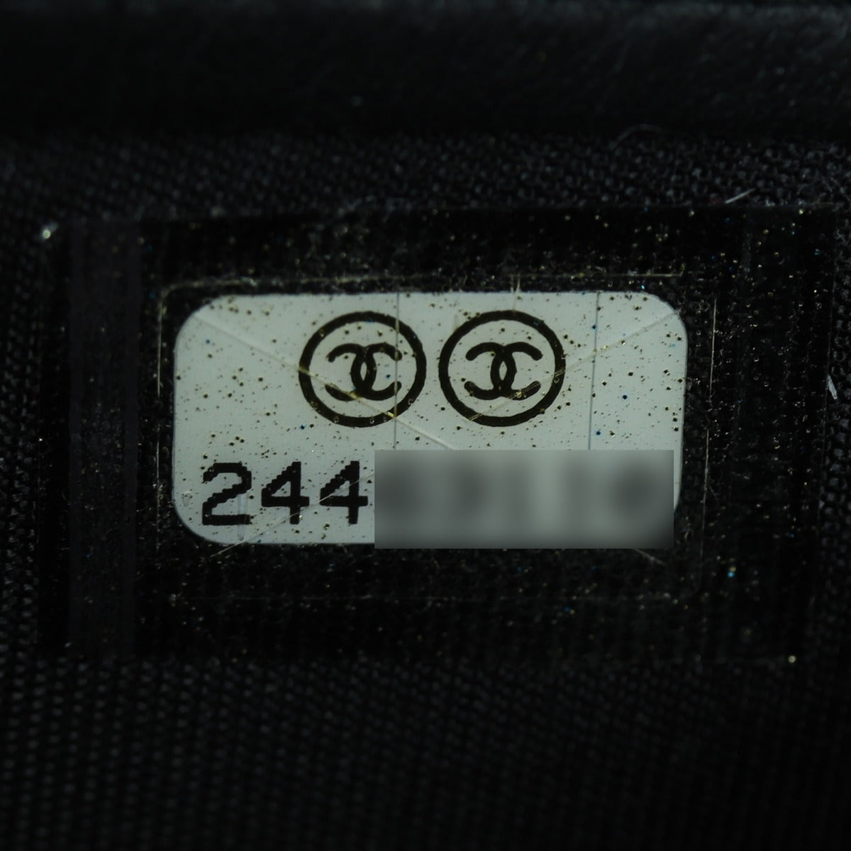 Chanel CC Golden Class Long Wallet Date Code