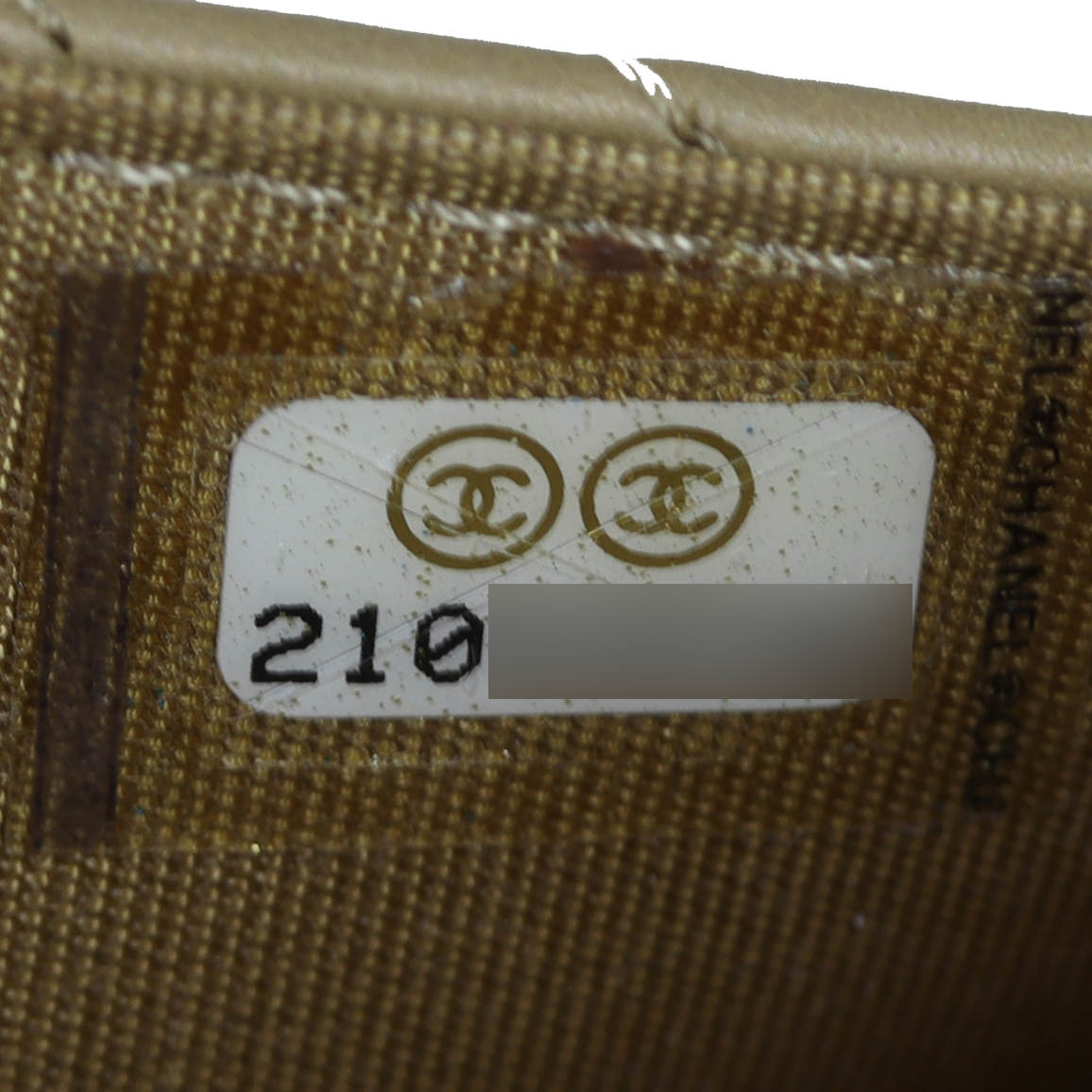 Chanel Boy Wallet On Chain Chevron Date Code