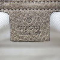 Gucci New Bamboo Top Handle Medium Stamp
