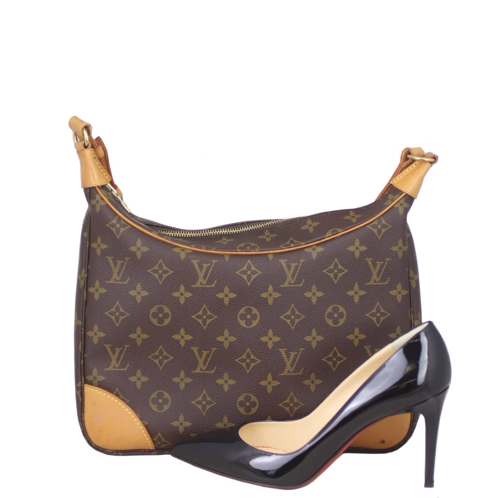 Louis Vuitton Boulogne 30 Monogram Scale