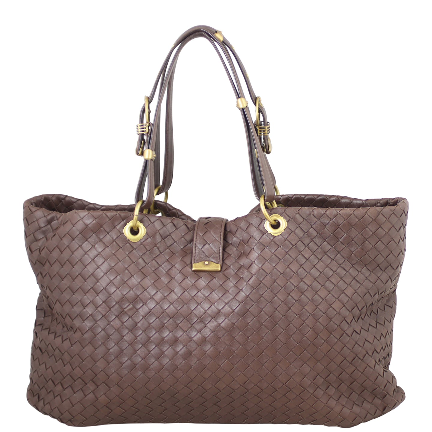Bottega Veneta Intrecciato Capri Tote Back