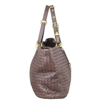 Bottega Veneta Intrecciato Capri Tote Side