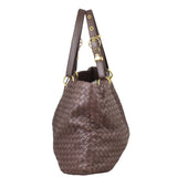 Bottega Veneta Intrecciato Capri Tote Side