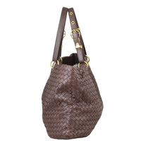 Bottega Veneta Intrecciato Capri Tote Side