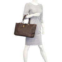 Bottega Veneta Intrecciato Capri Tote Mannequin