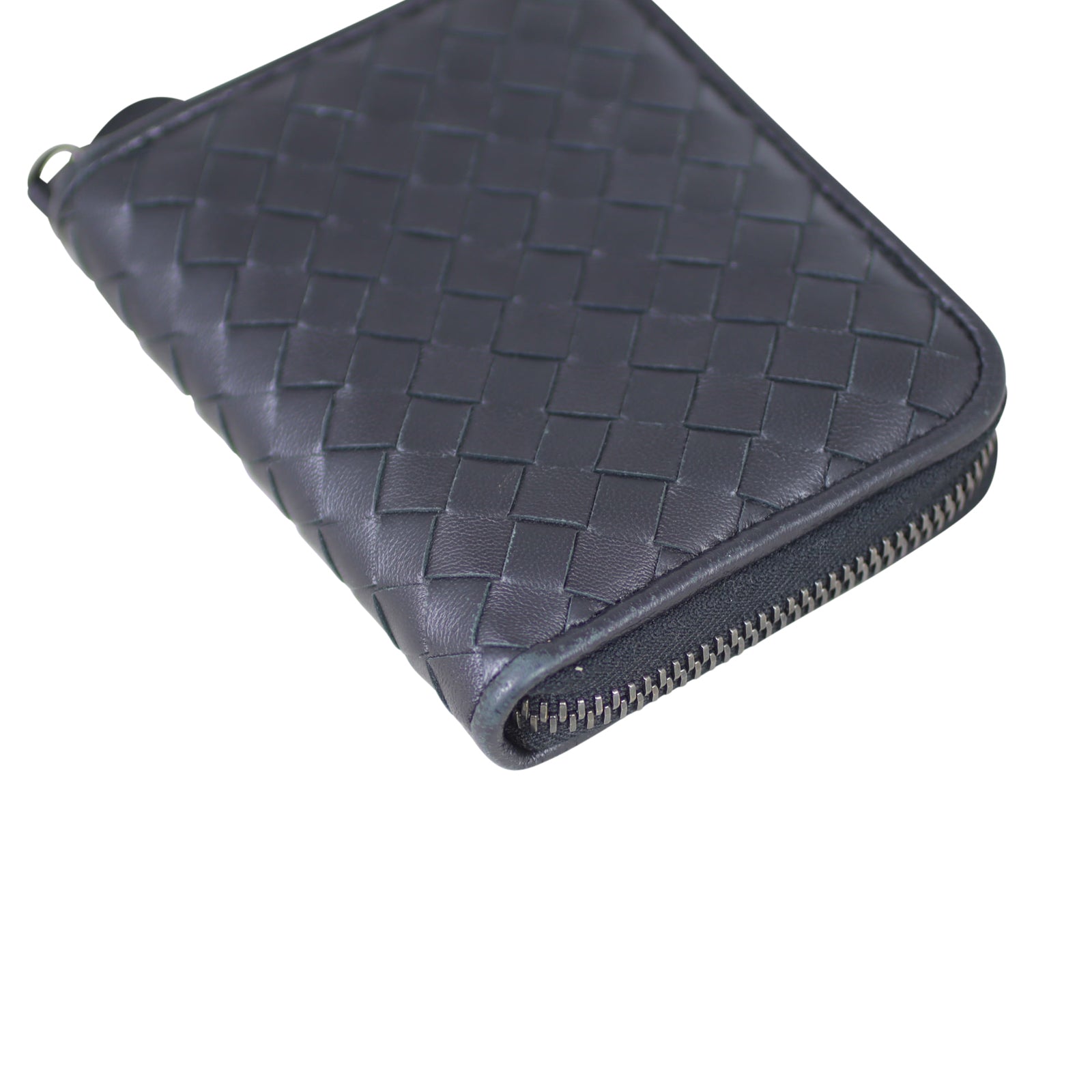 Bottega Veneta Intrecciato Mini Wallet Corner