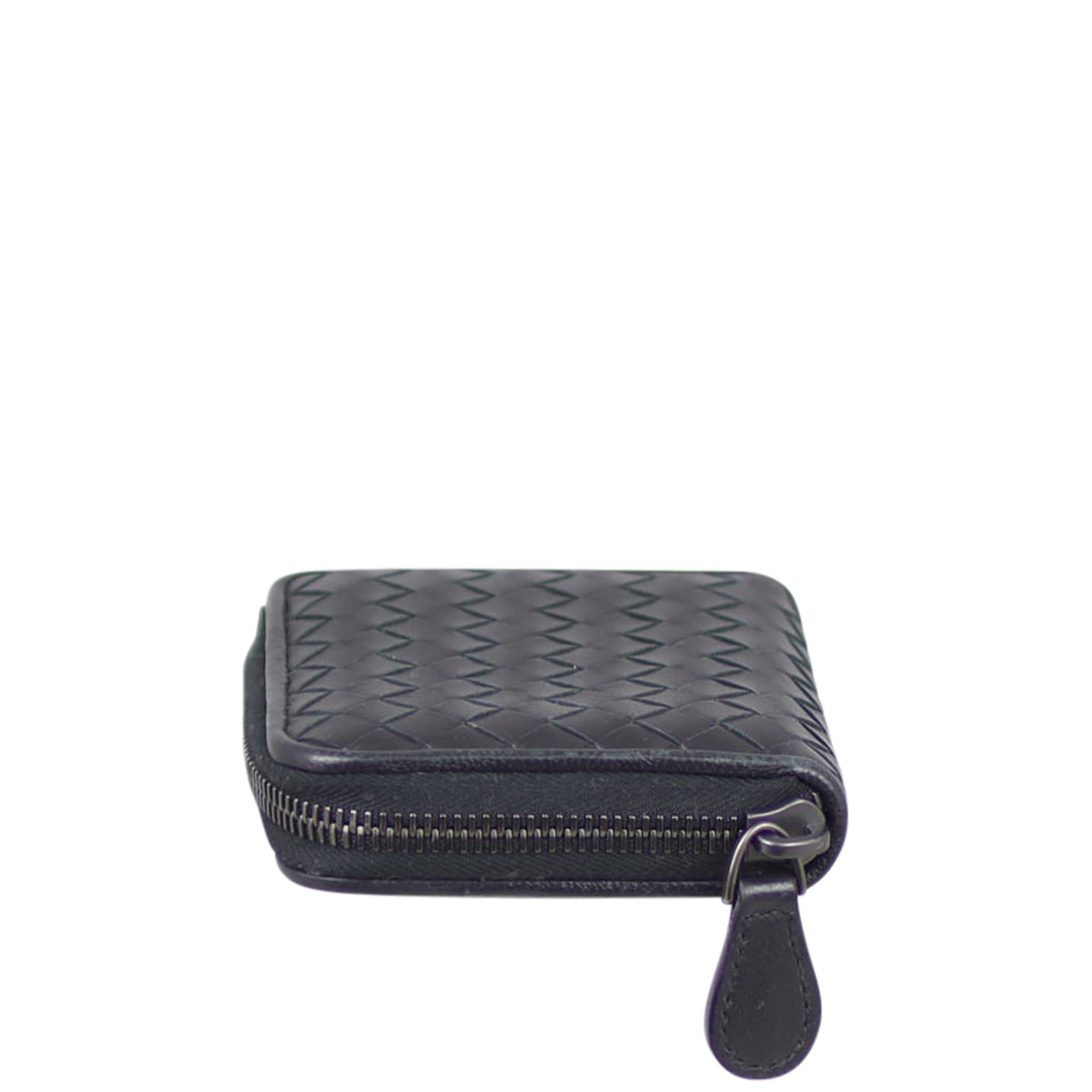 Bottega Veneta Intrecciato Mini Wallet Side