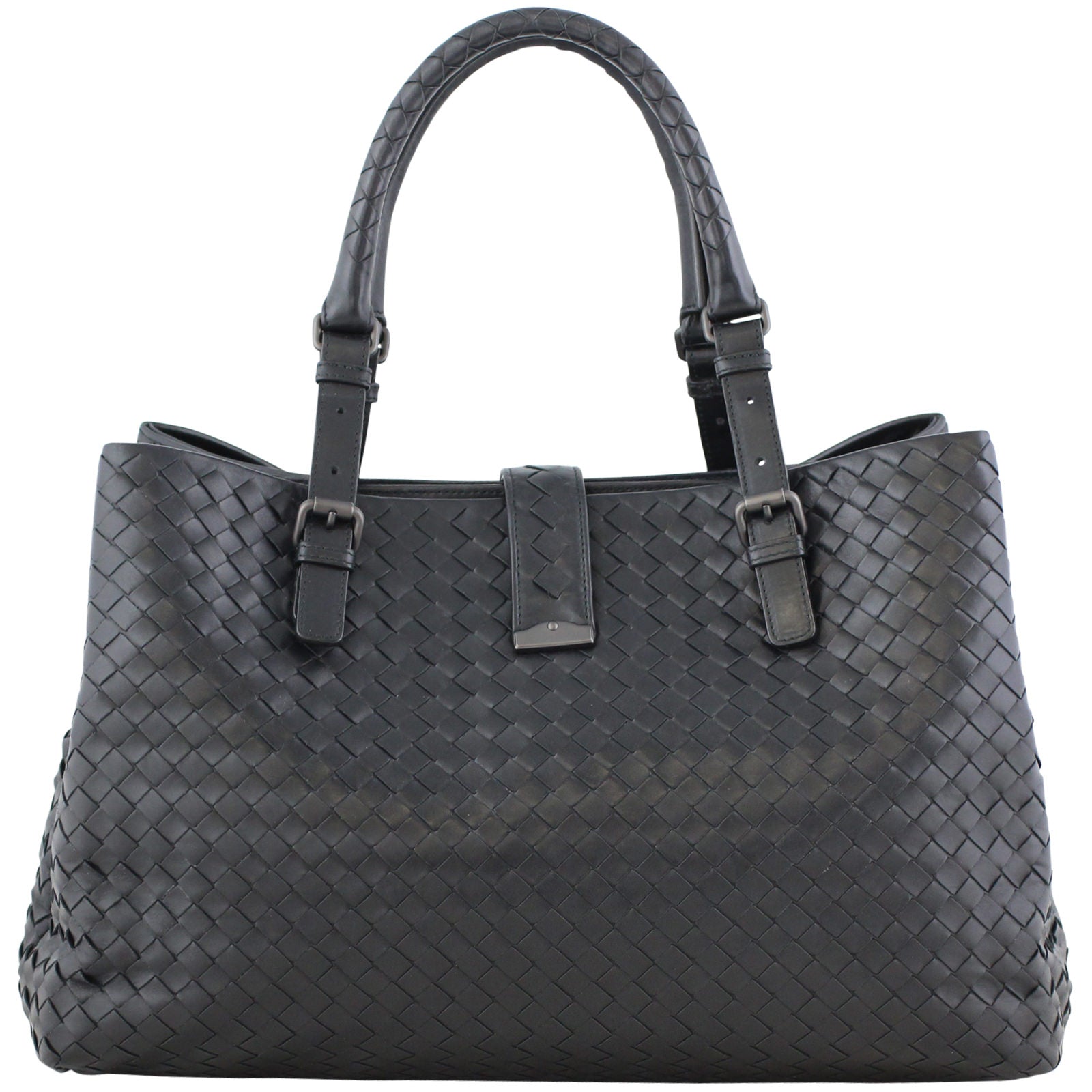 Bottega Veneta Intrecciato Roma Medium Back