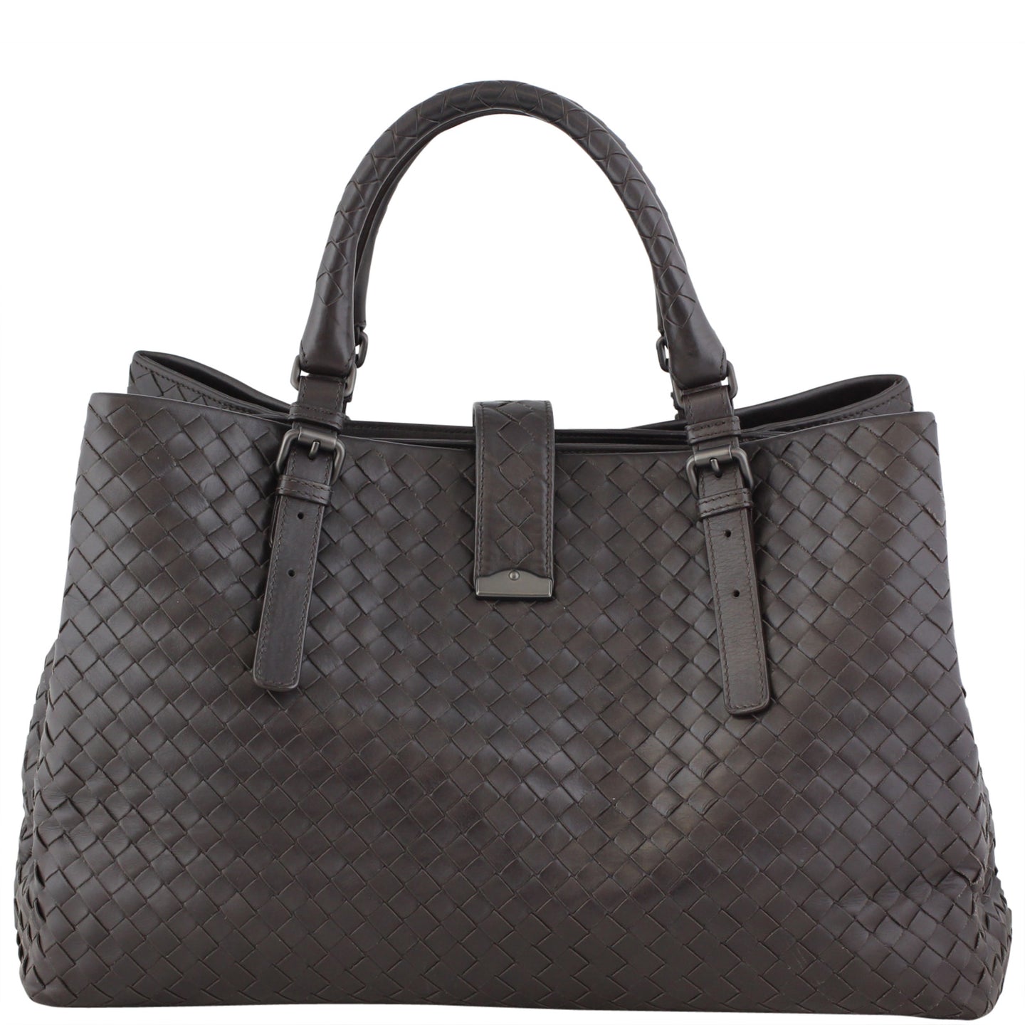Bottega Veneta Intrecciato Roma Medium Back