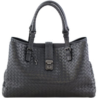 Bottega Veneta Intrecciato Roma Medium Front