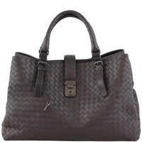 Bottega Veneta Intrecciato Roma Medium Front