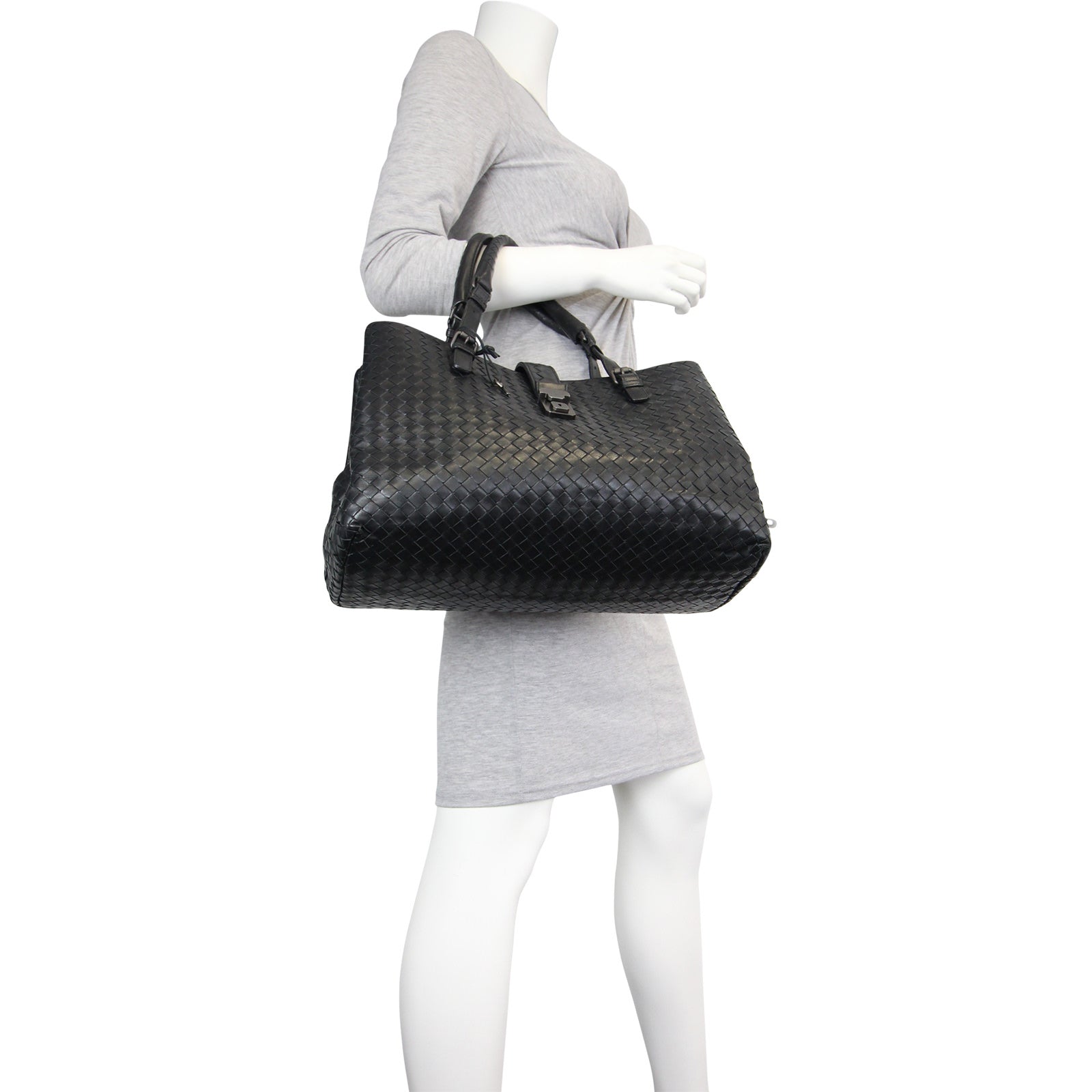Bottega Veneta Intrecciato Roma Medium Mannequin