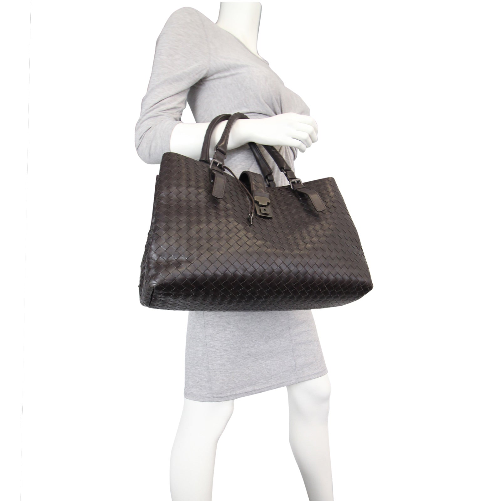 Bottega Veneta Intrecciato Roma Medium Mannequin