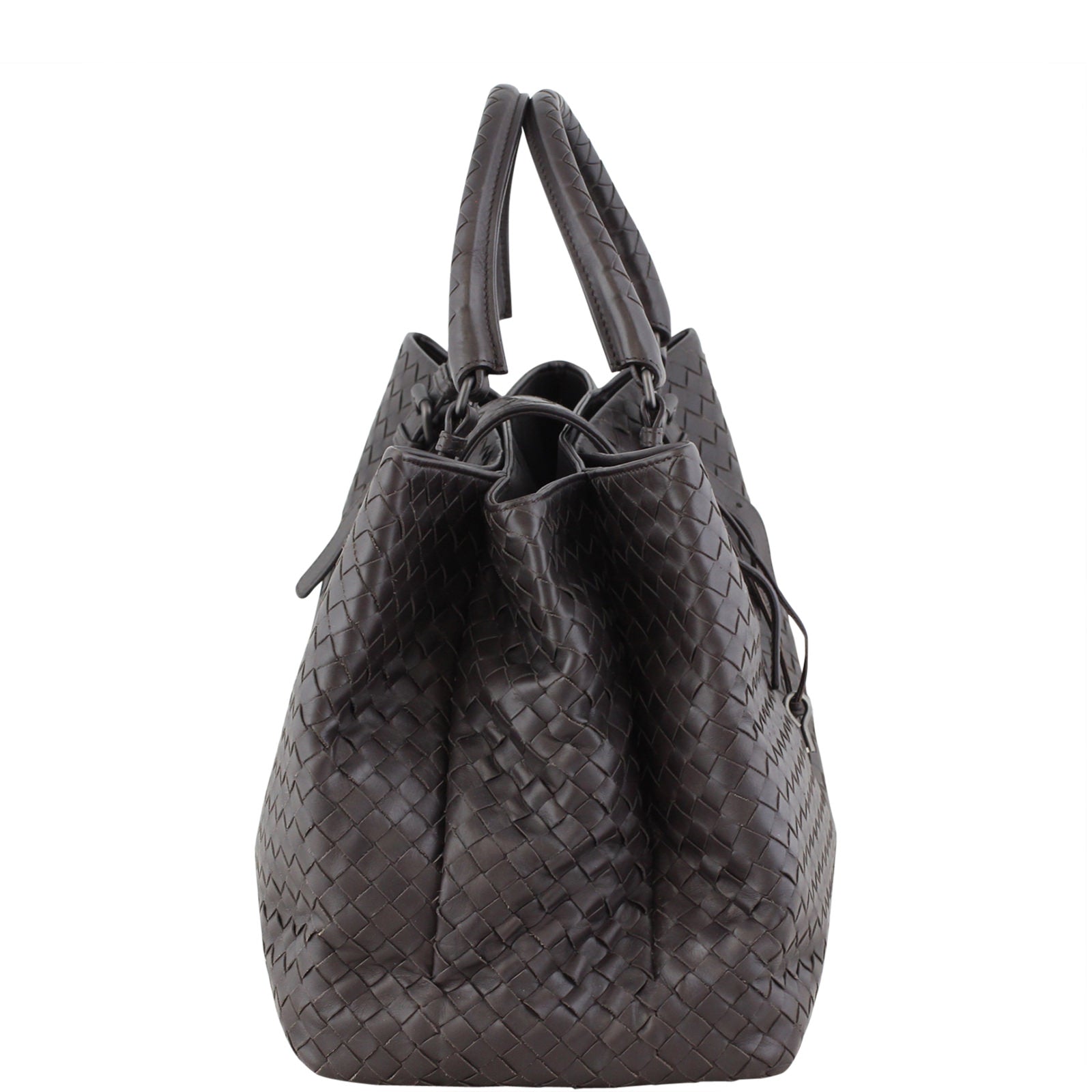 Bottega Veneta Intrecciato Roma Medium Left